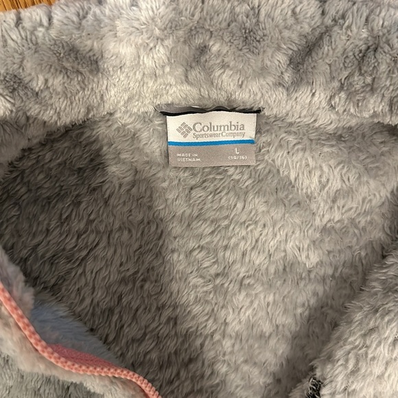 BNWOT Columbia West Bend Girls size L Fleece Jacket - Picture 3 of 3